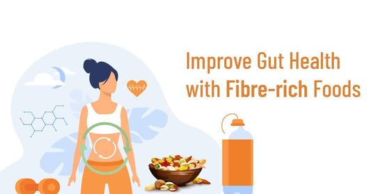 Improve Gut Health with Fiber Rich Foods - Go Nuts !! Munch Right