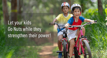 Let Your Kids Go Nuts While They Strengthen Their Power! - Go Nuts !! Munch Right