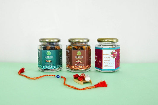 RAKHI - OLD WITH A NEW TWIST - Go Nuts !! Munch Right