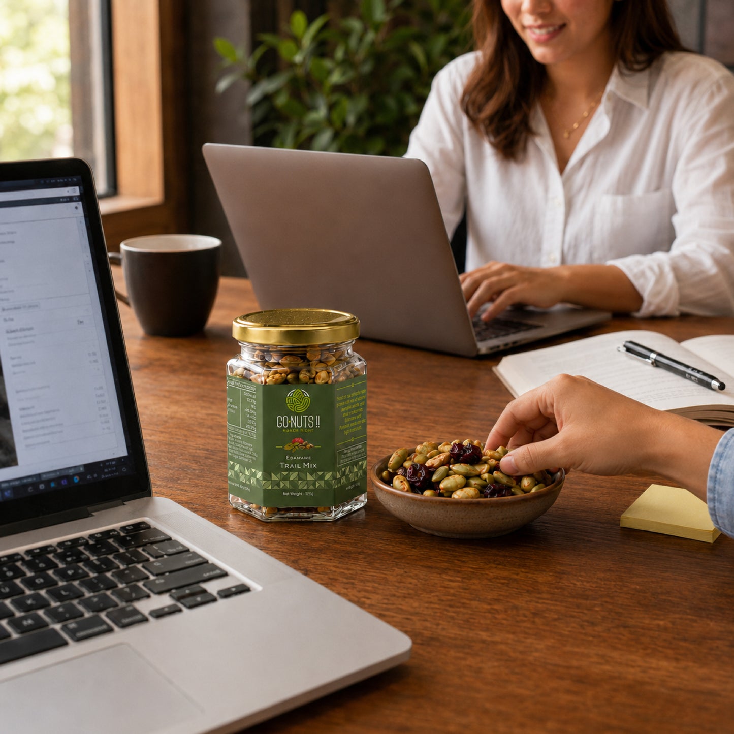 Salted Edamame Trail Mix