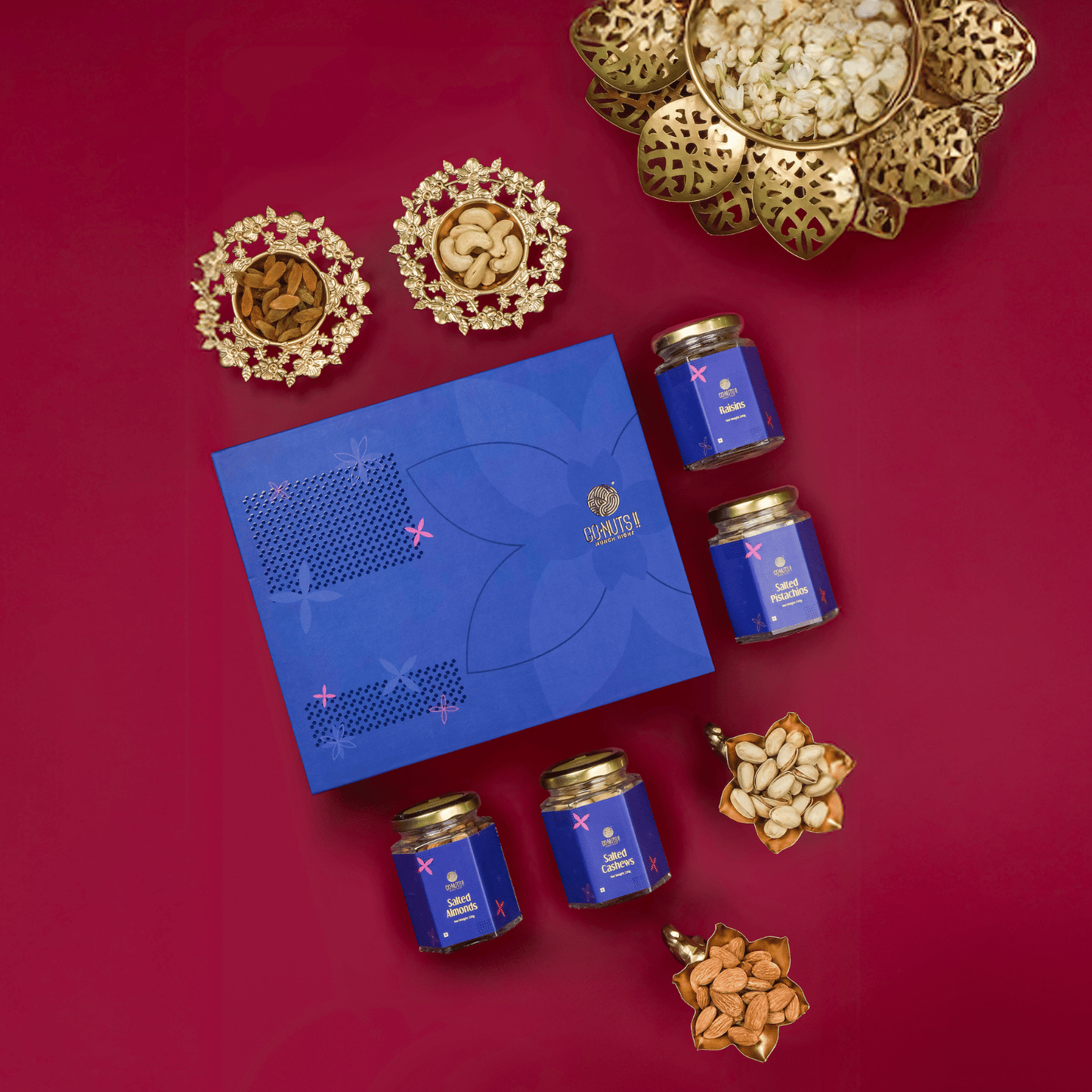 AABHA - The Classic Nut Box | The Perfect Celebration Gift Box