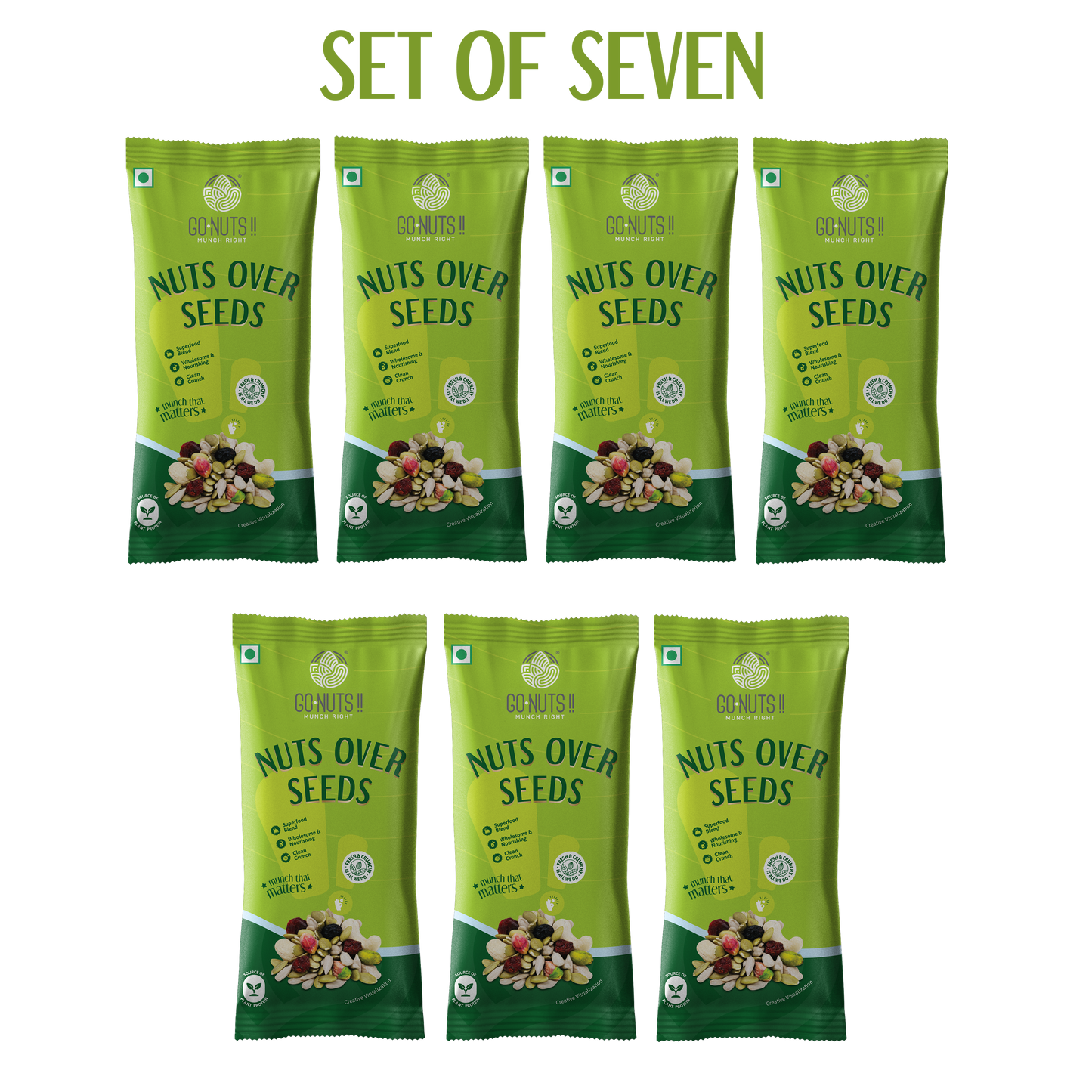 Nuts Over Seeds ( Set of 7)