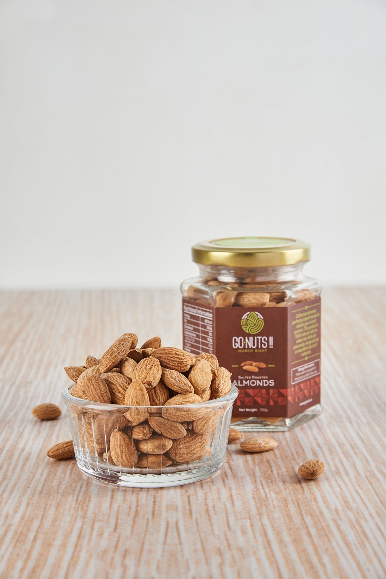 Salted Almonds (Set Of 7)