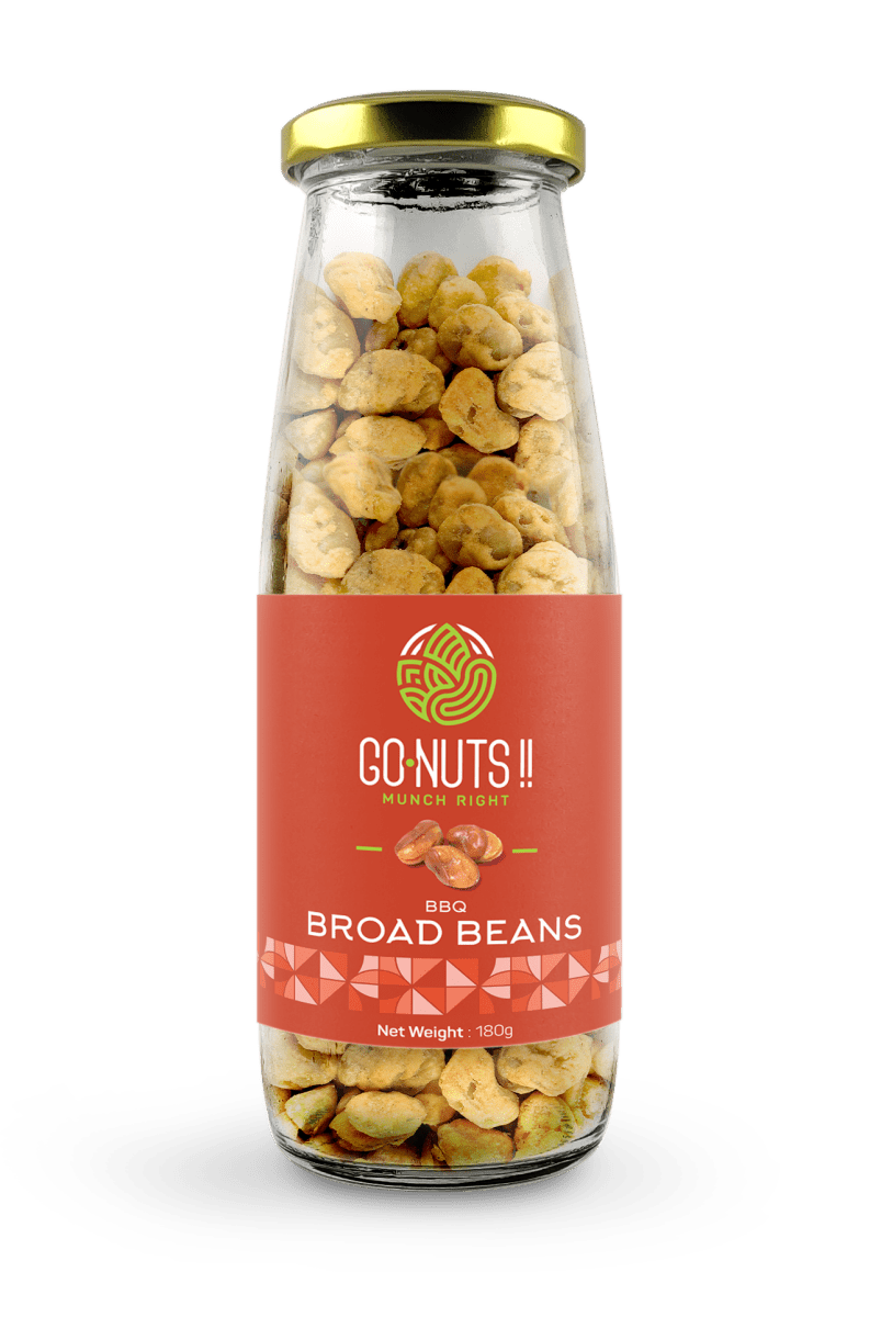 Broad Beans BBQ - Go Nuts !! Munch Right