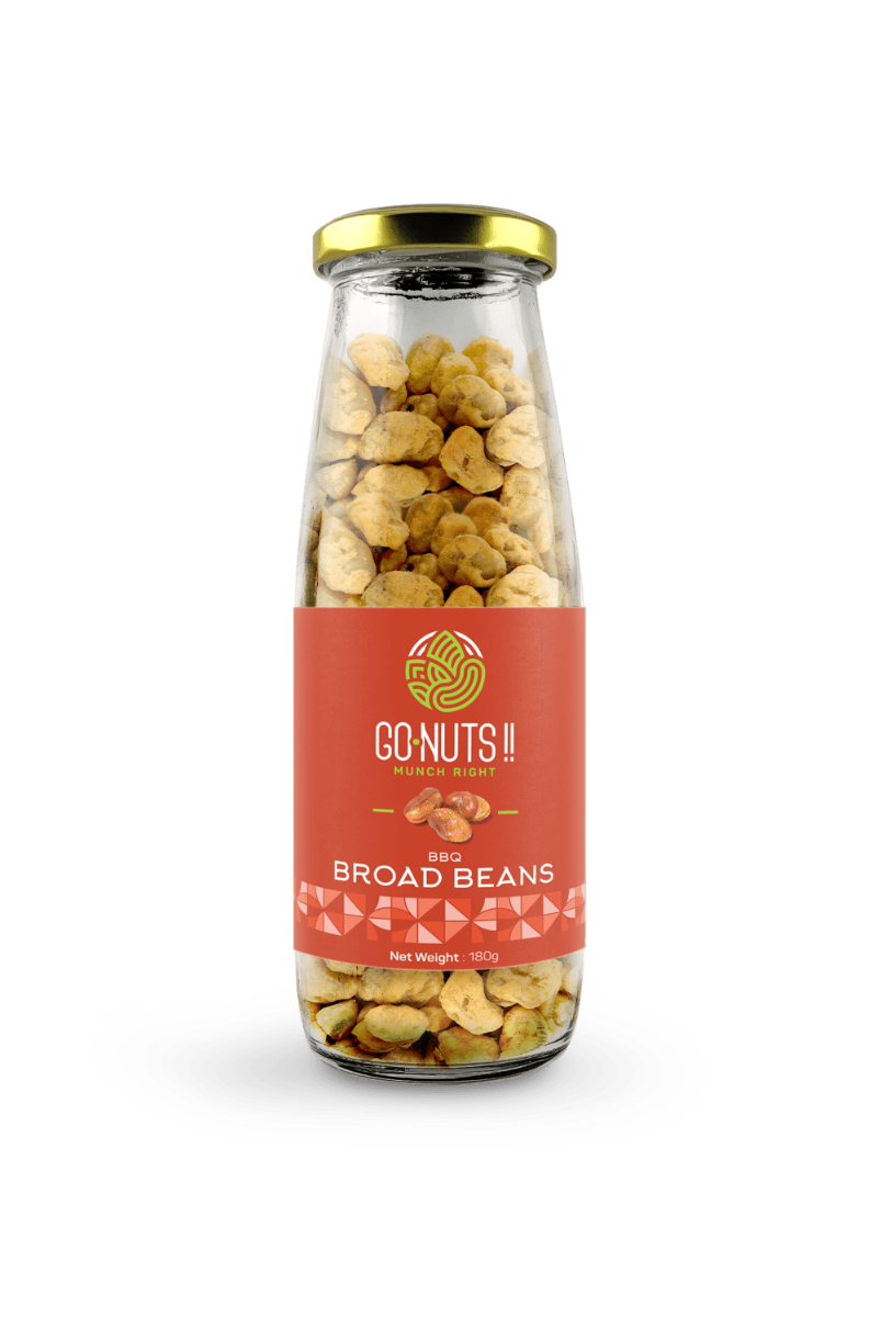 Broad Beans BBQ - Go Nuts !! Munch Right