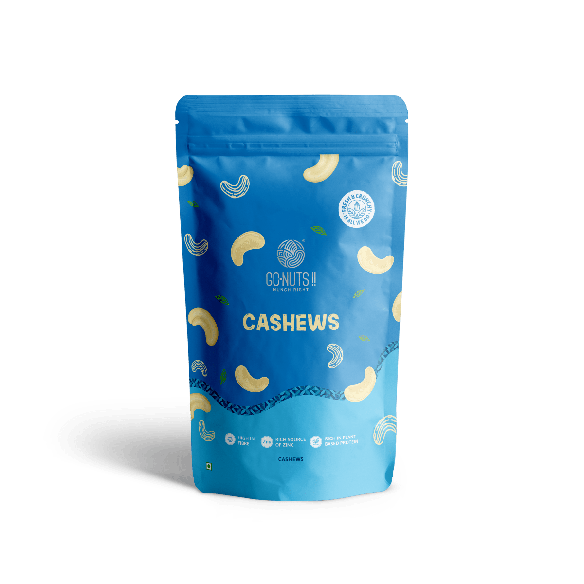 Cashews - 250g - Go Nuts !! Munch Right