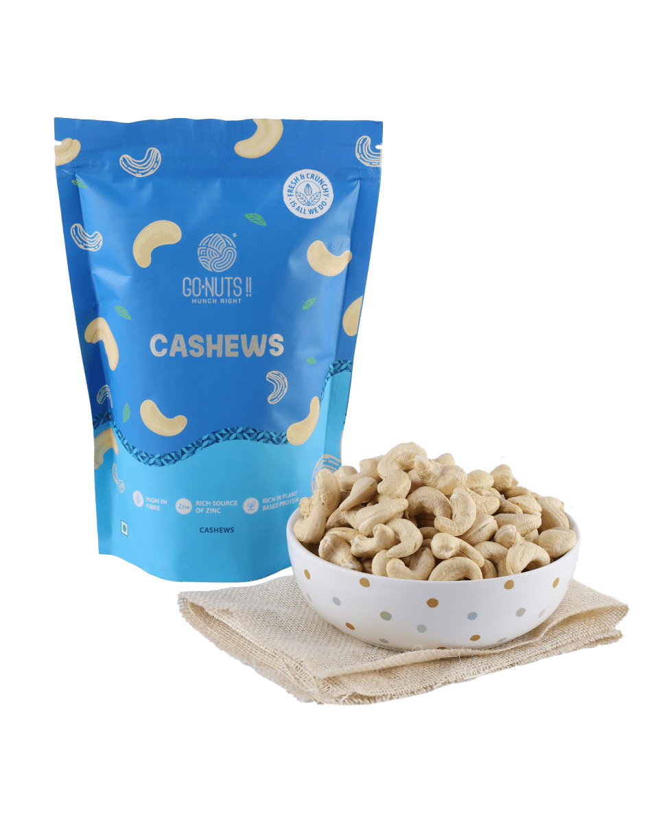 Cashews - 250g - Go Nuts !! Munch Right