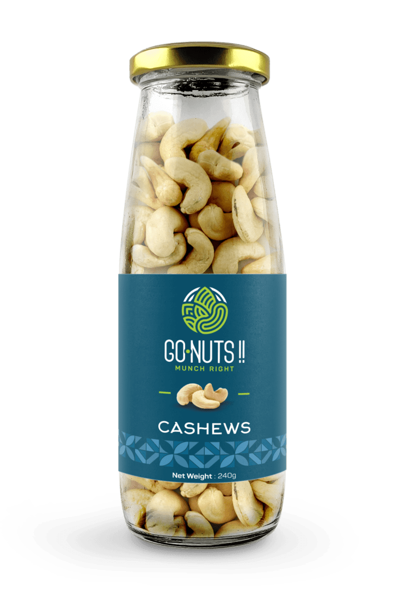 Cashews - Go Nuts !! Munch Right