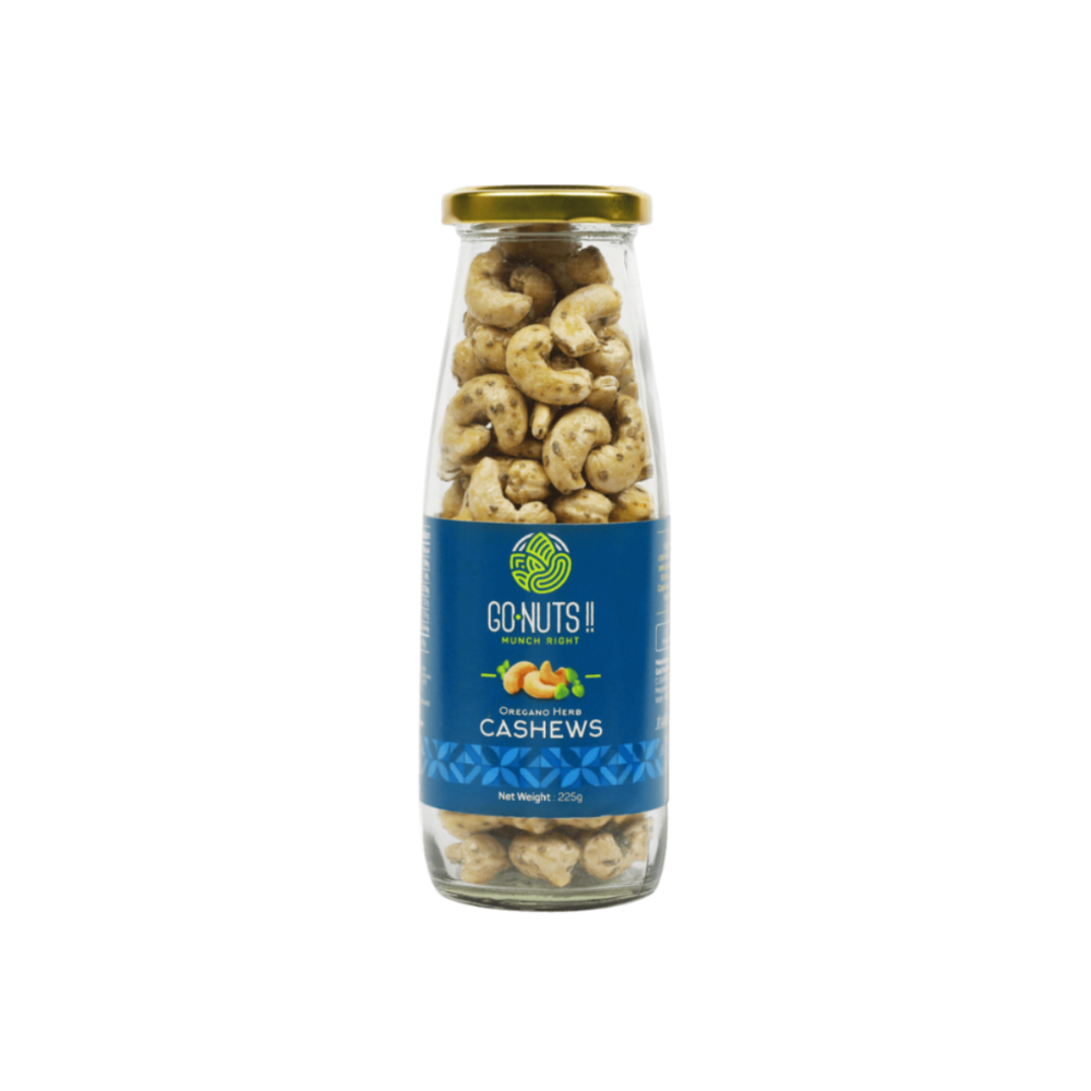 Oregano Cashews Go Nuts !! Munch Right