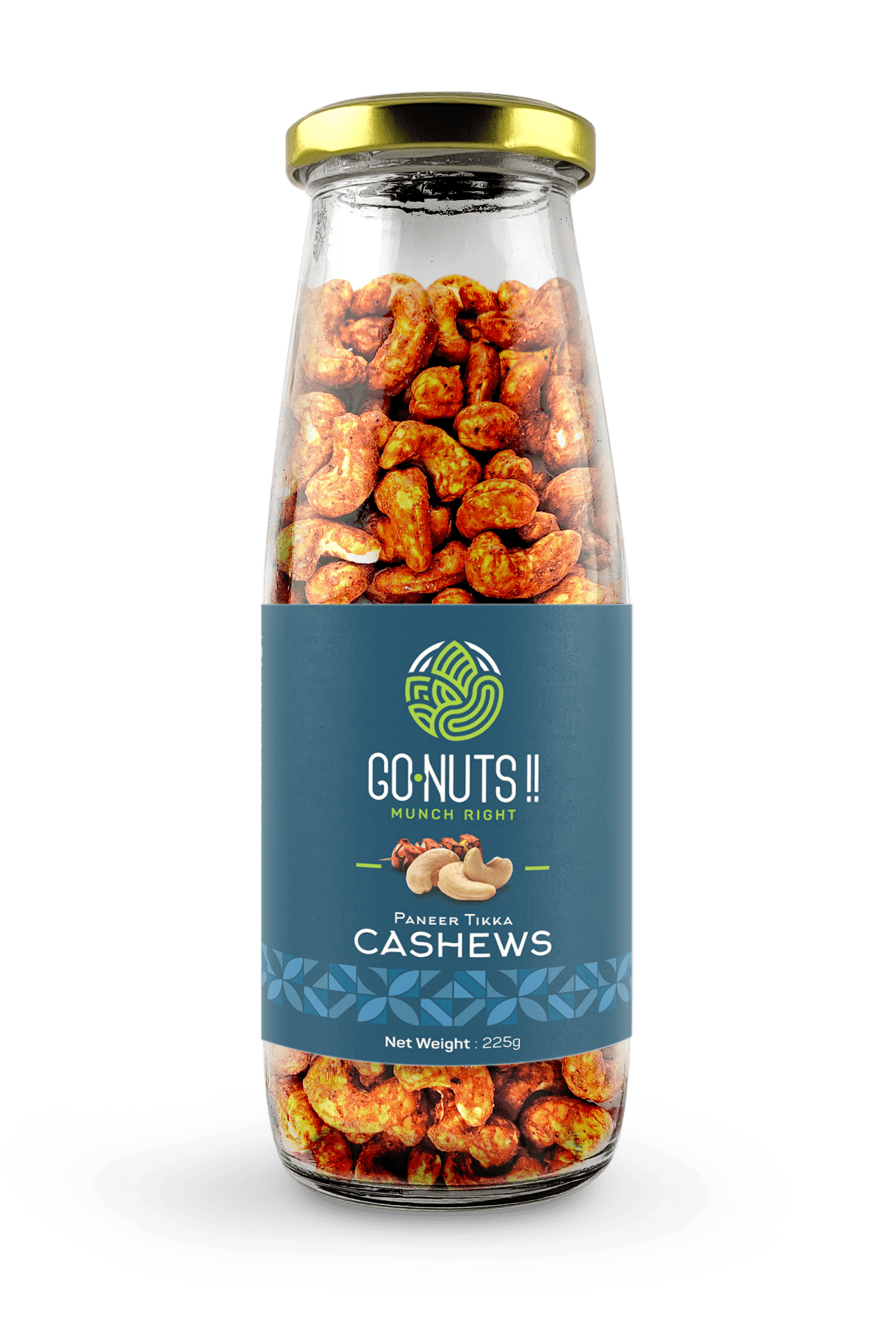 Paneer Tikka Cashews Go Nuts !! Munch Right