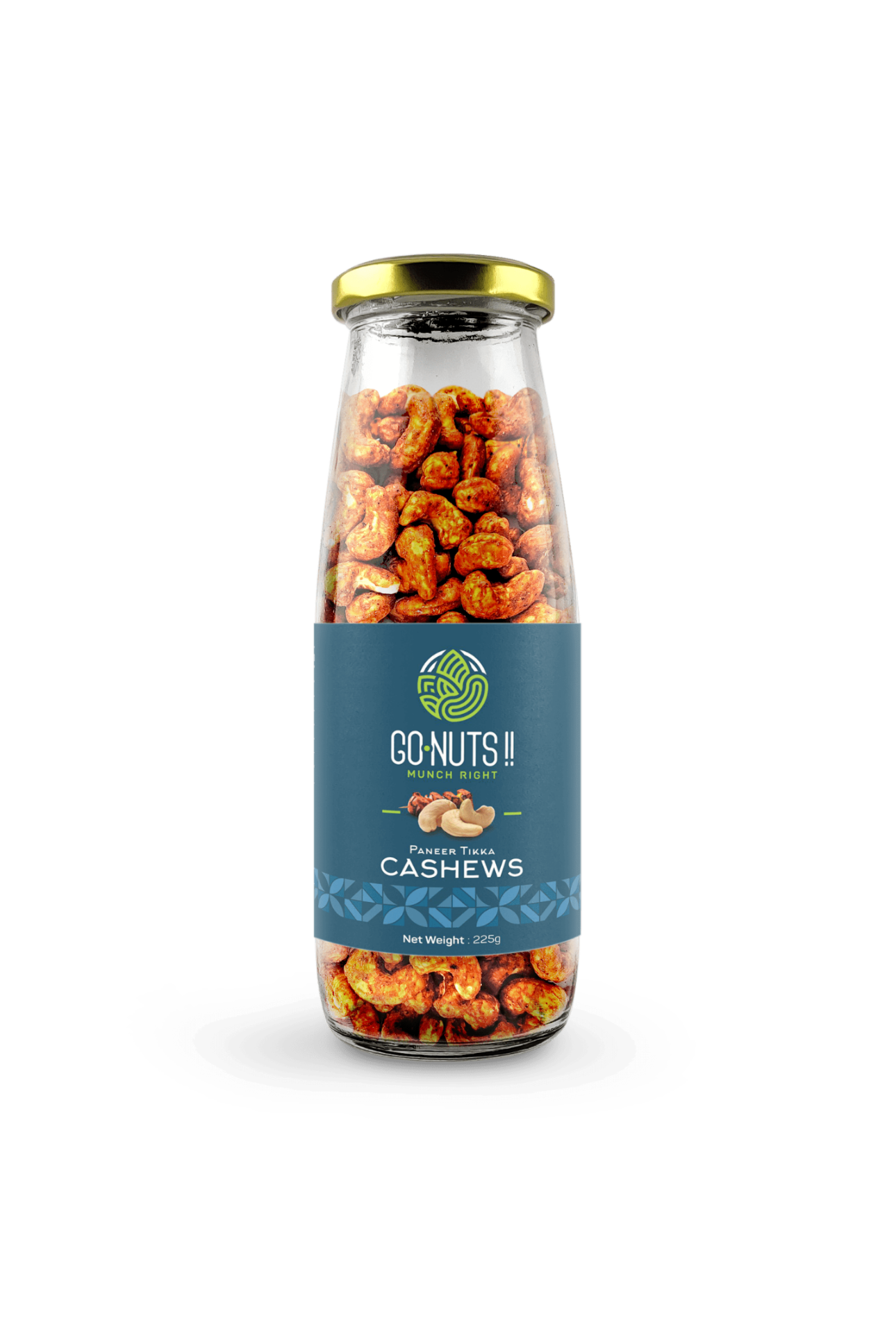Paneer Tikka Cashews Go Nuts !! Munch Right