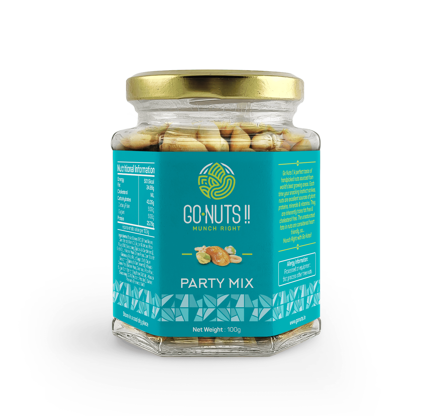 Party Mix Go Nuts !! Munch Right