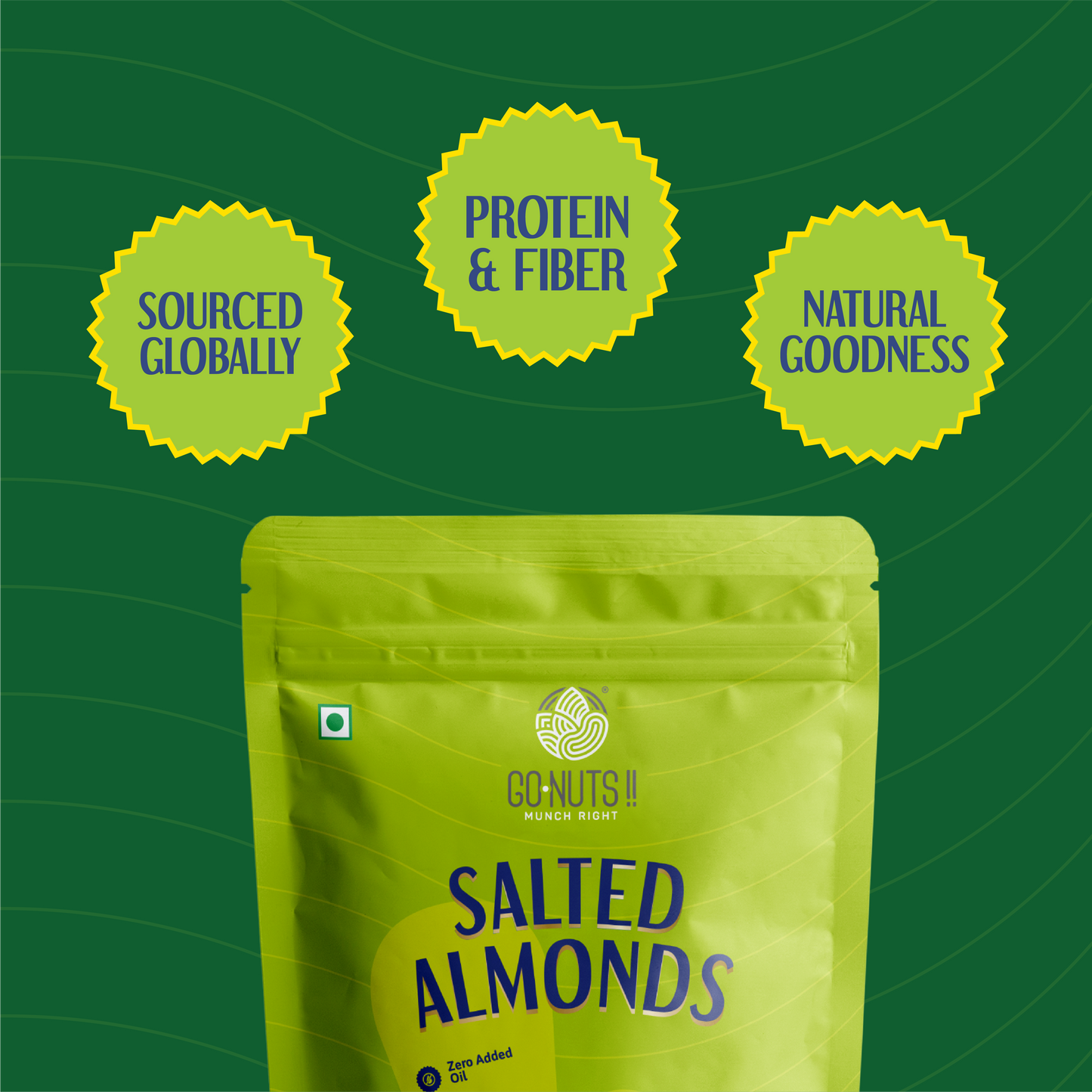 Salted Almonds (Set Of 7)