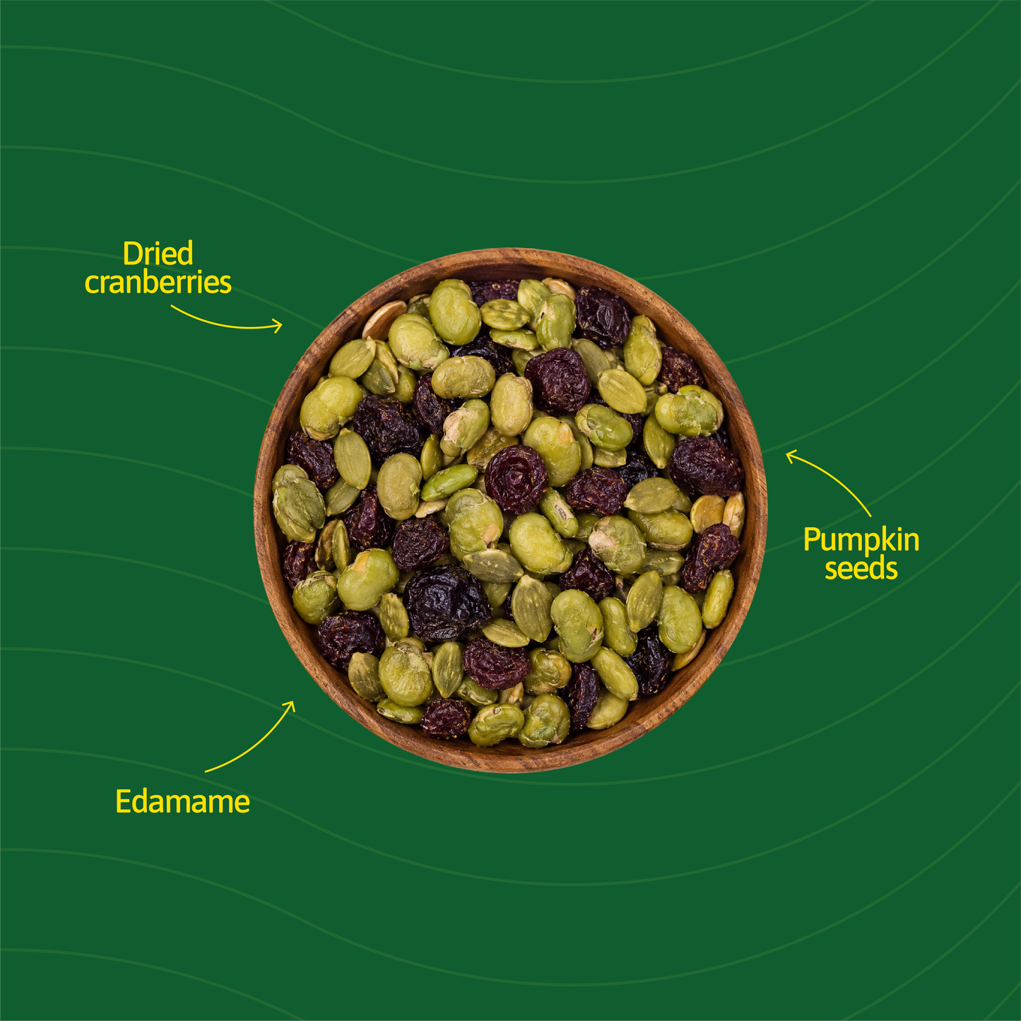 Salted Edamame Trail Mix