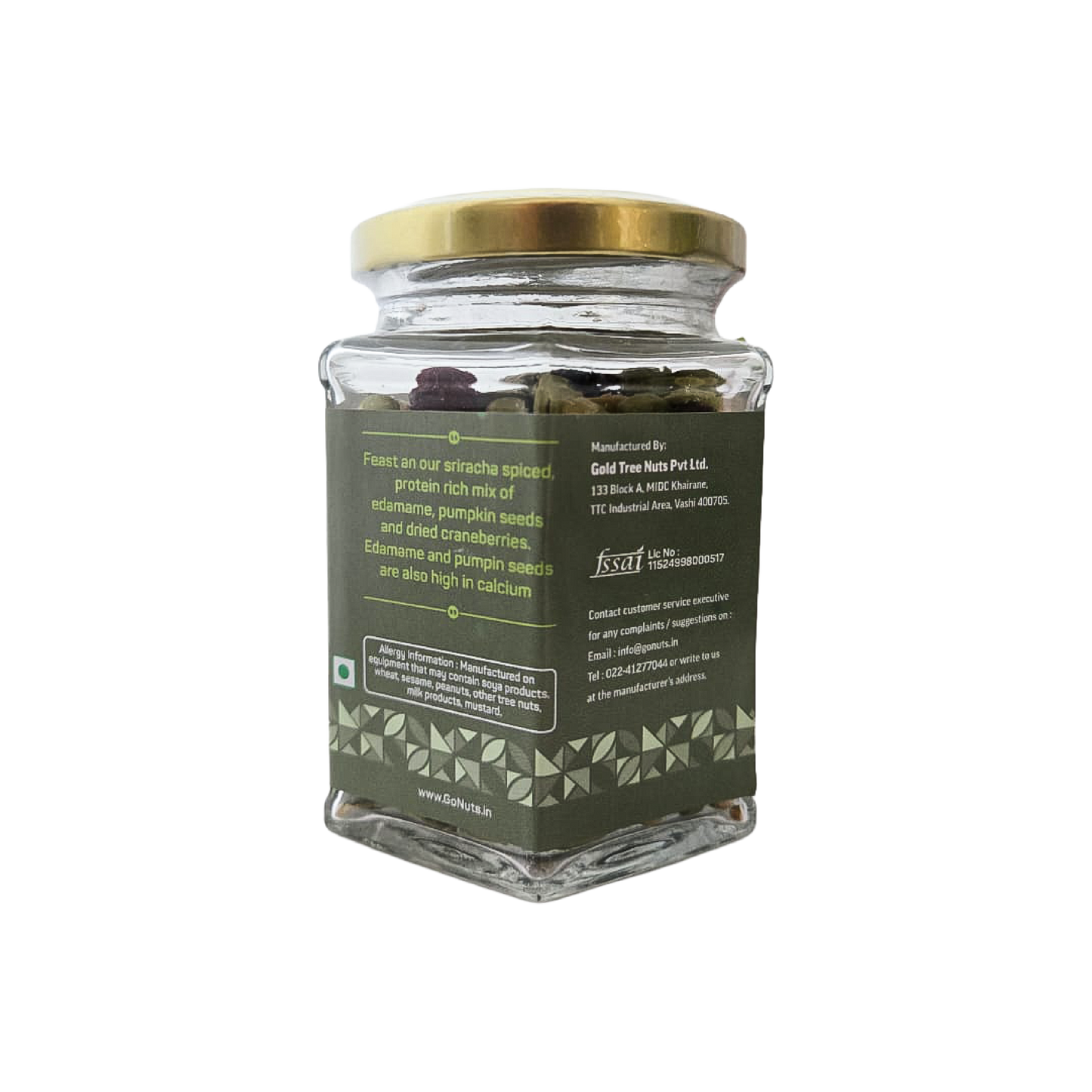 Salted Edamame Trail Mix