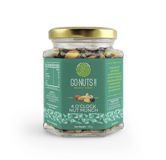 4 O Clock Nut Munch - Go Nuts !! Munch Right