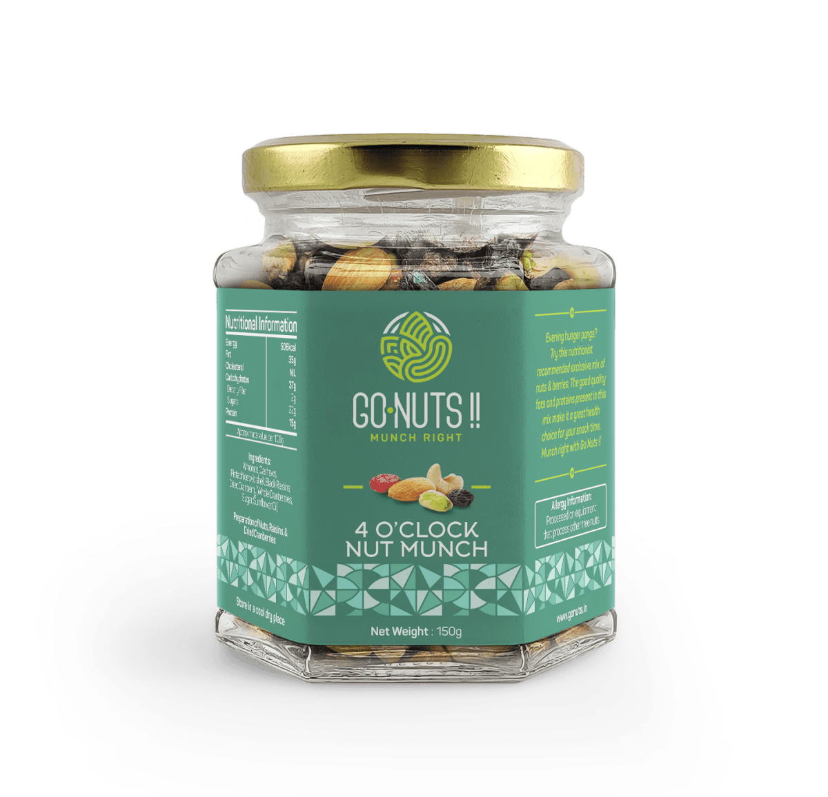 4 O Clock Nut Munch - 250g
