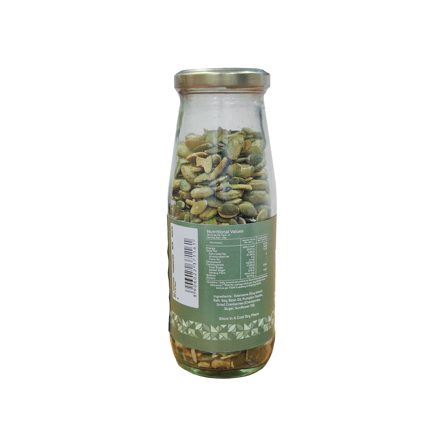 Salted Edamame Trail Mix