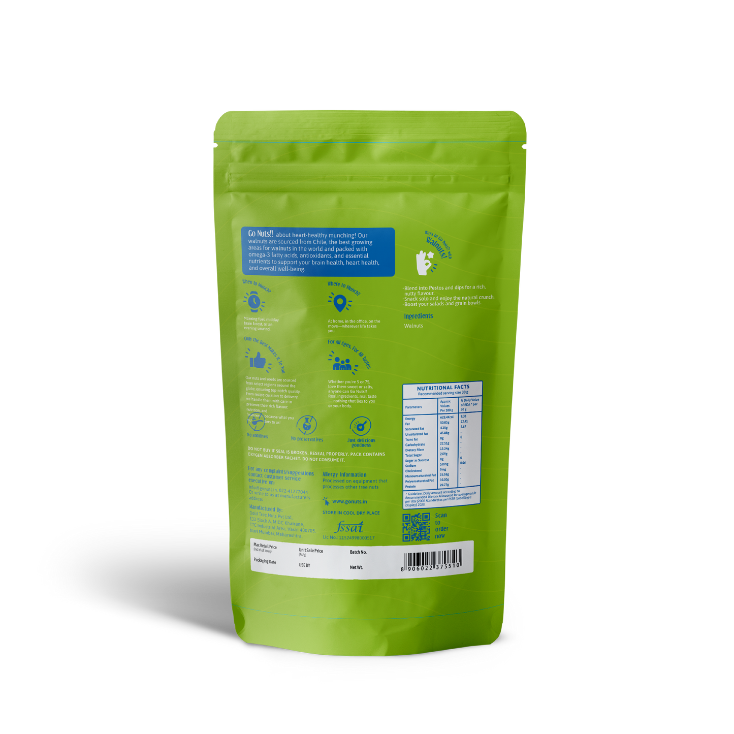 Walnuts - 140g