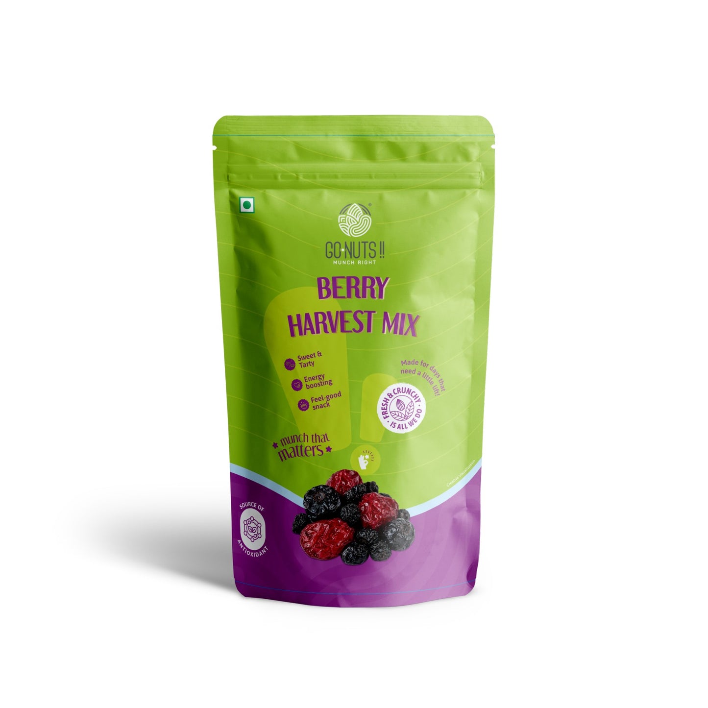Berry Harvest Mix – Sweet & Tangy Dried Berry Mix - 250g