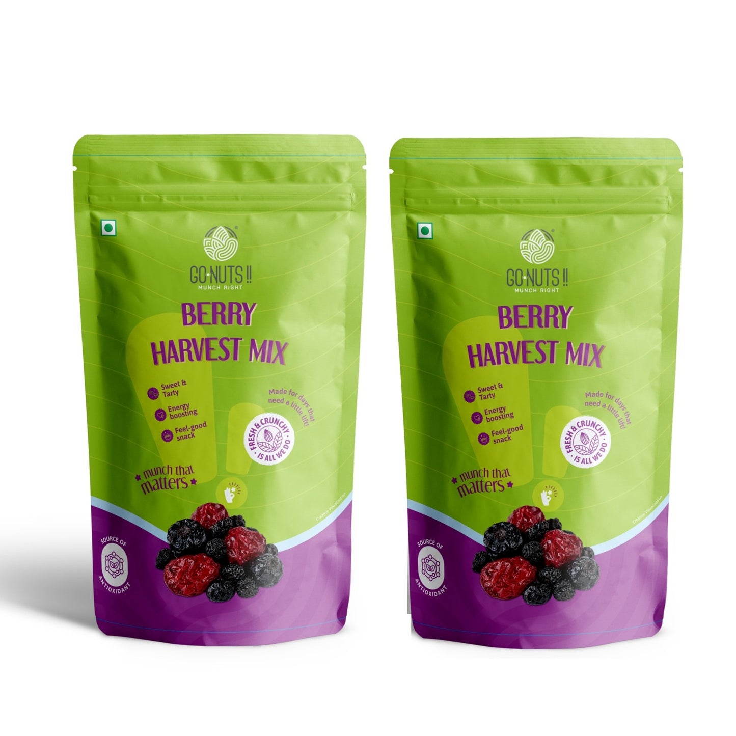 Berry Harvest Mix – Sweet & Tangy Dried Berry Mix - 250g