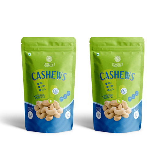 Go Nuts Cashews Combo Pack (250g x 2)