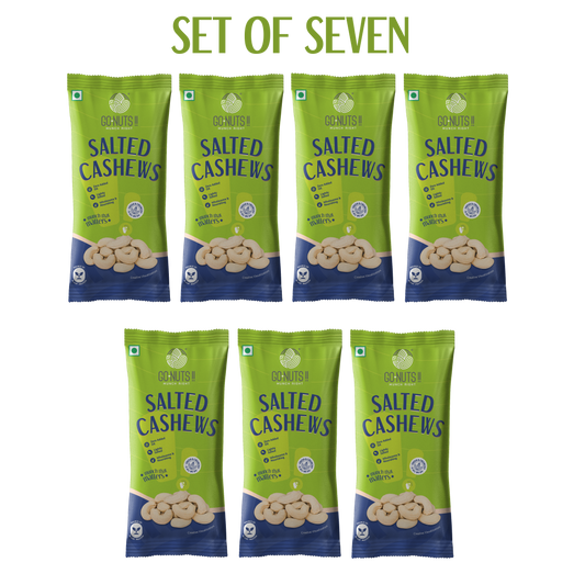 Salted Cashews  (Set Of 7)