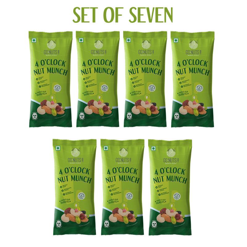 4 O Clock Nut Munch (Set Of 7)