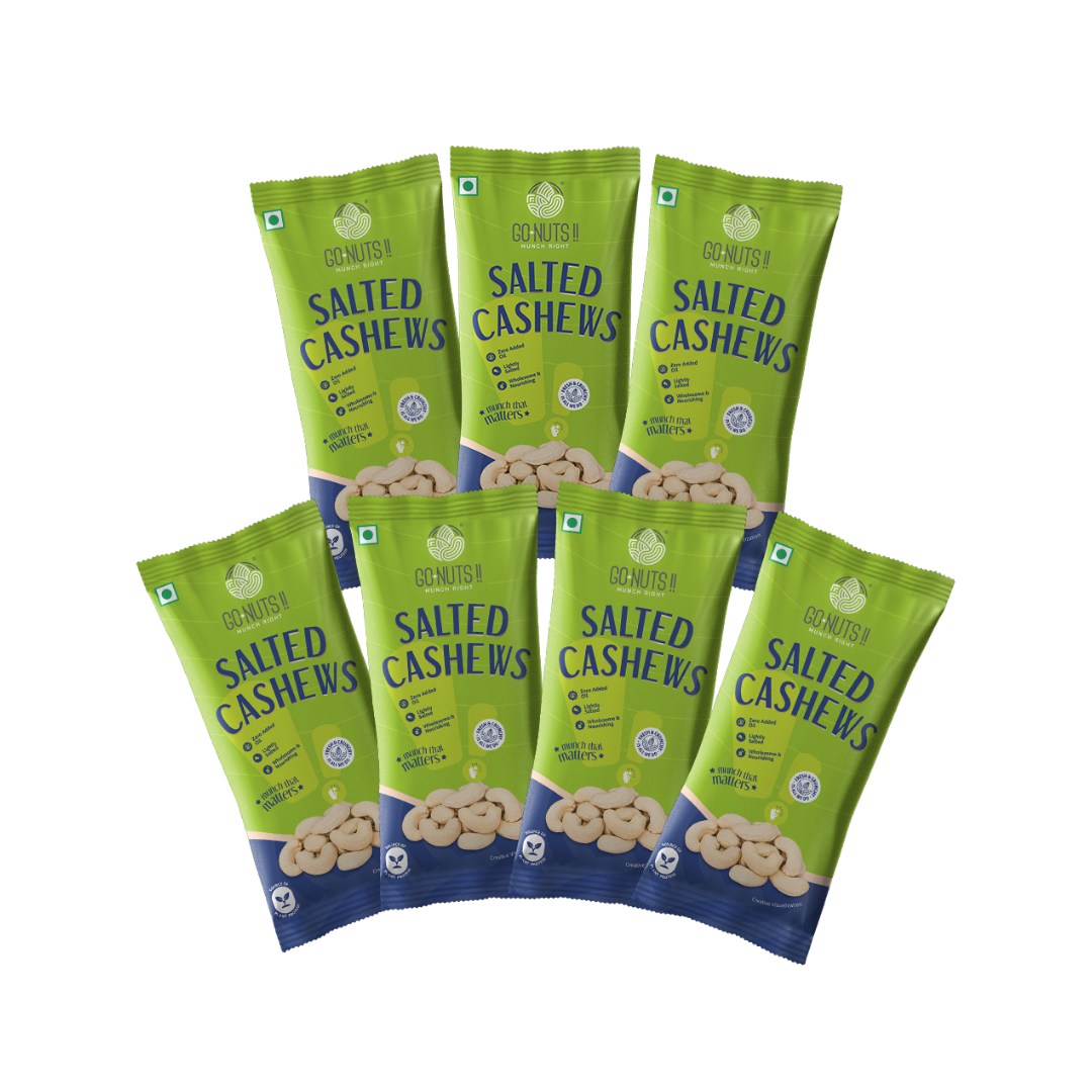 Salted Cashews  (Set Of 7)
