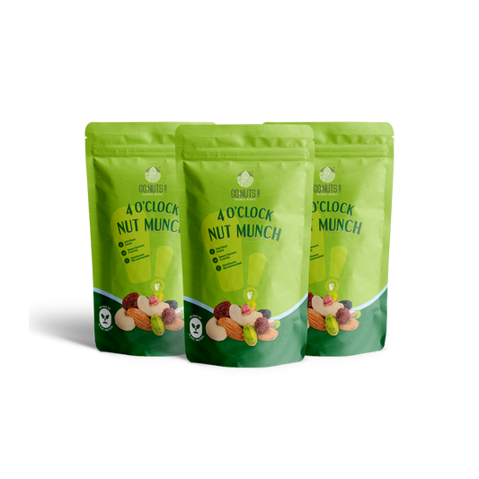 Go Nuts 4 O' Clock Nut Munch Combo Pack 750g