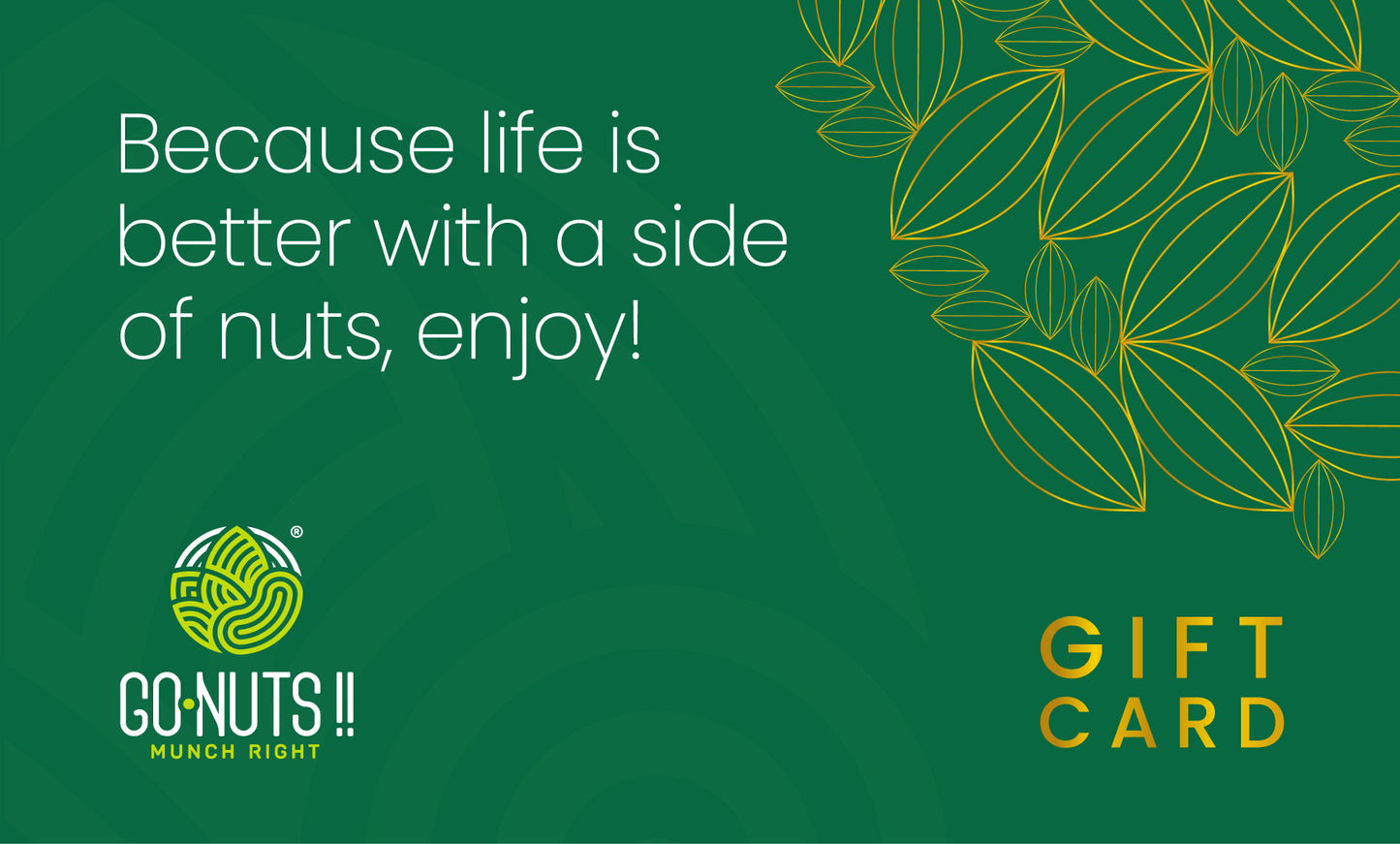 Go Nuts Gift Cards