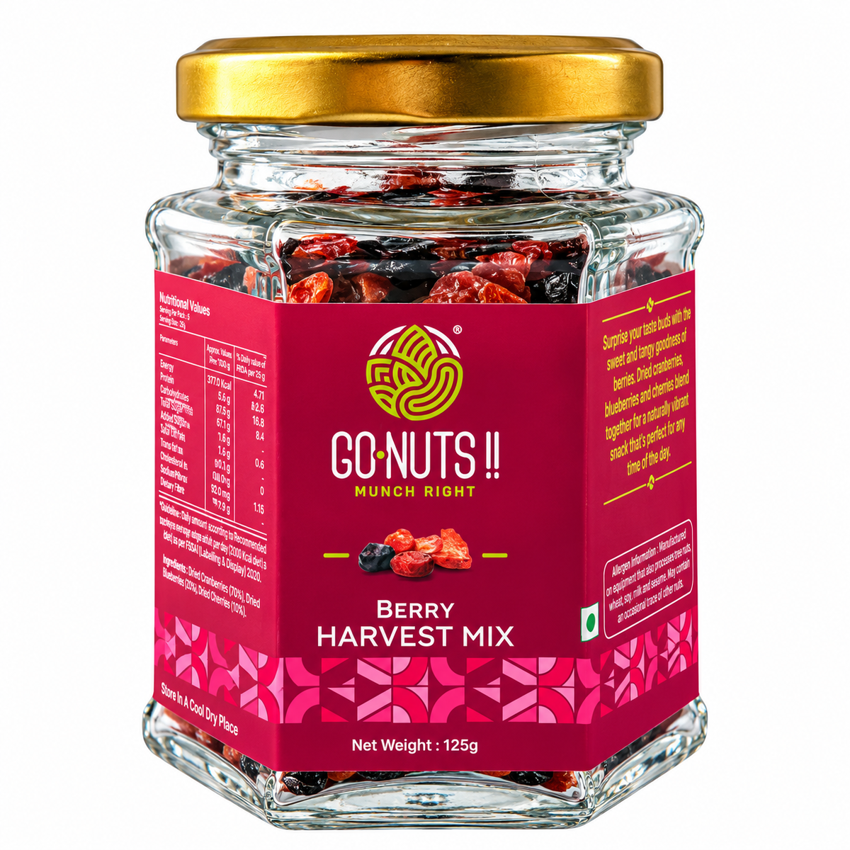 Berry Harvest Mix – Cranberries, Black Currants & Blueberries