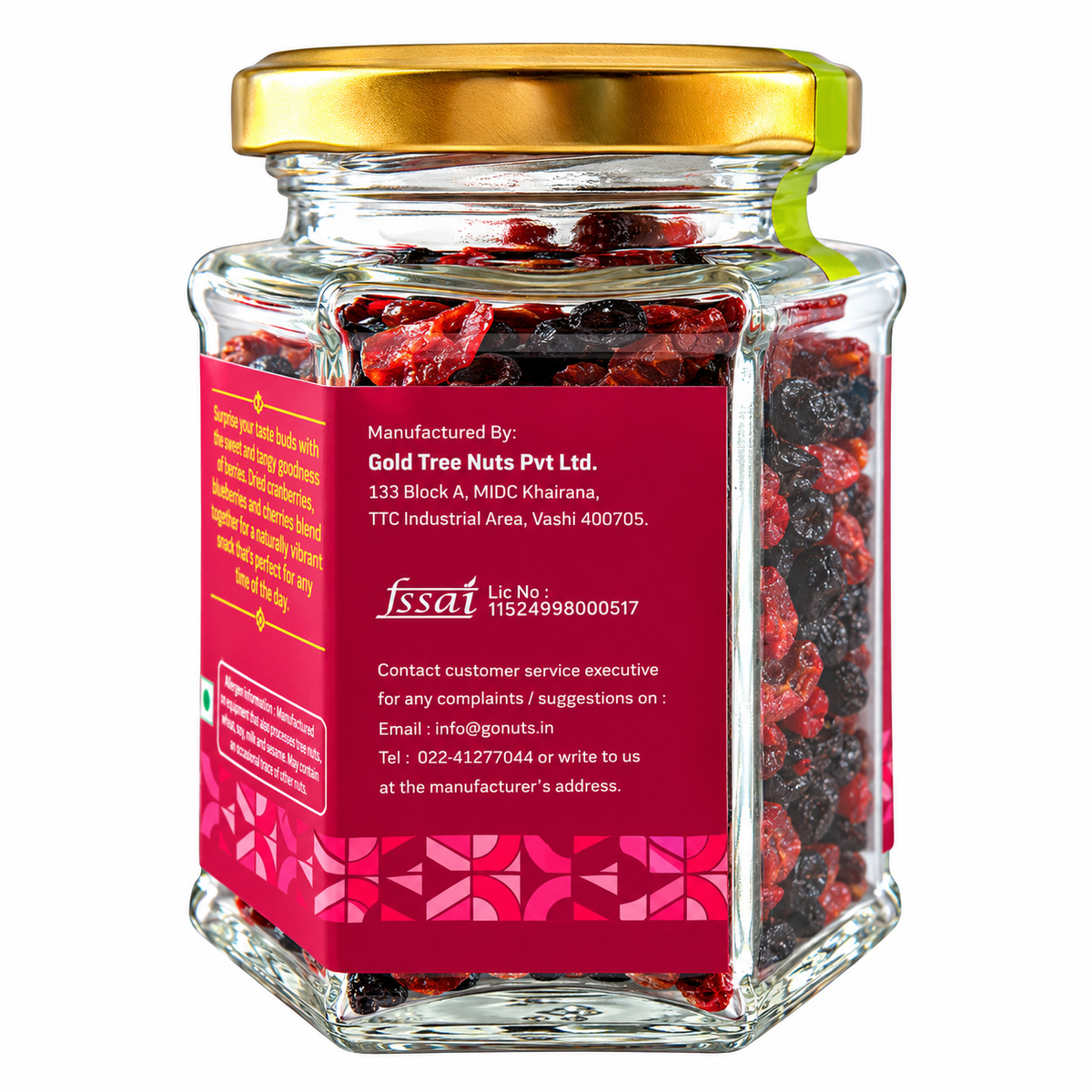 Berry Harvest Mix – Cranberries, Black Currants & Blueberries