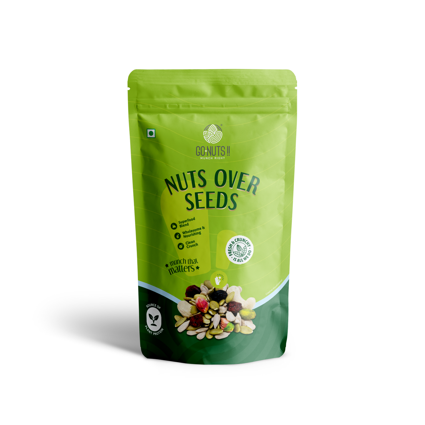 Nuts Over Seeds Pouch - 250g