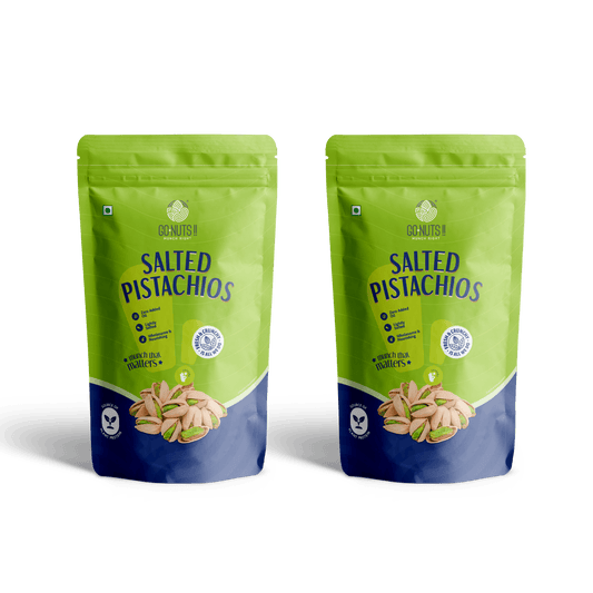 Go Nuts Pistachios Combo Pack 500g