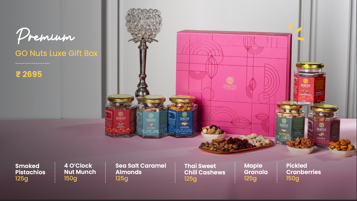 Premium GO Nuts Luxe Gift Box