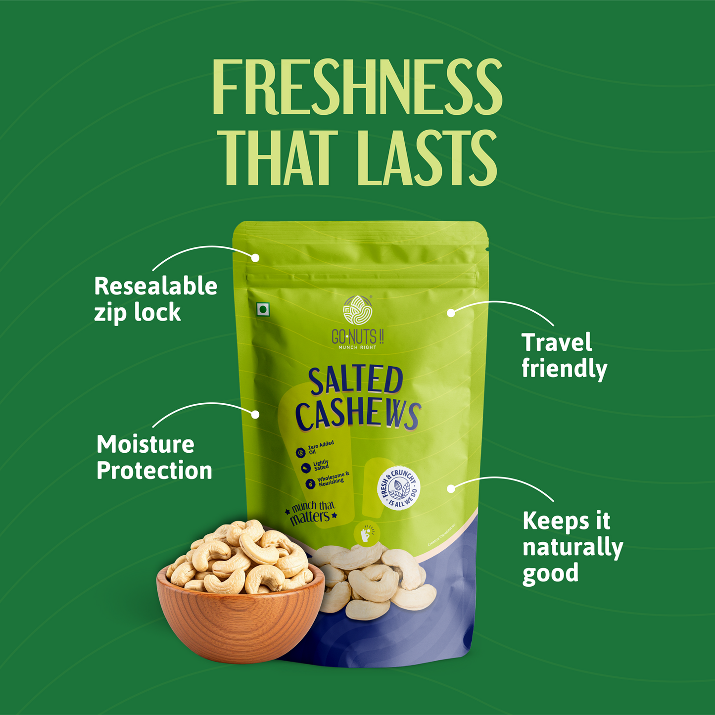 Salted Cashews