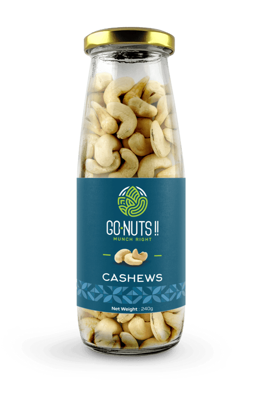 Cashews - Go Nuts !! Munch Right