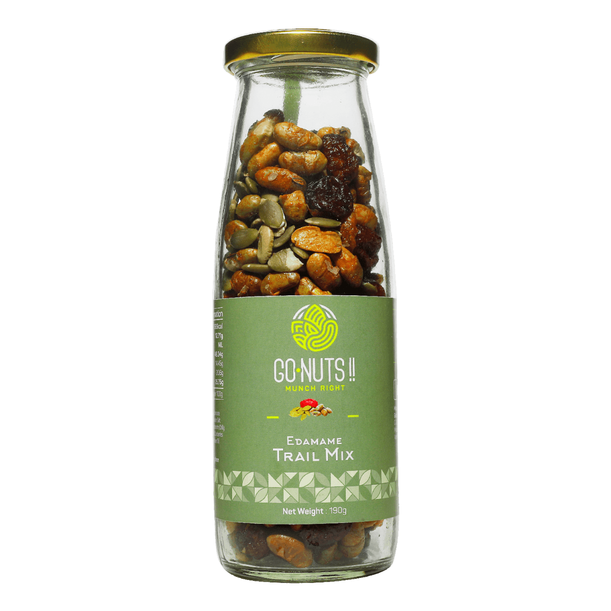 Edamame Trail Mix - Go Nuts !! Munch Right