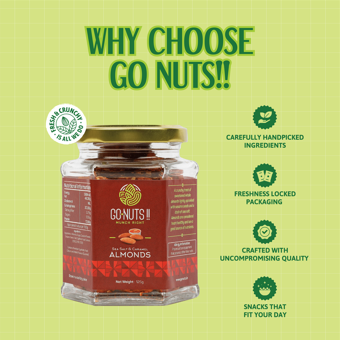 Sea Salt Caramel Almonds