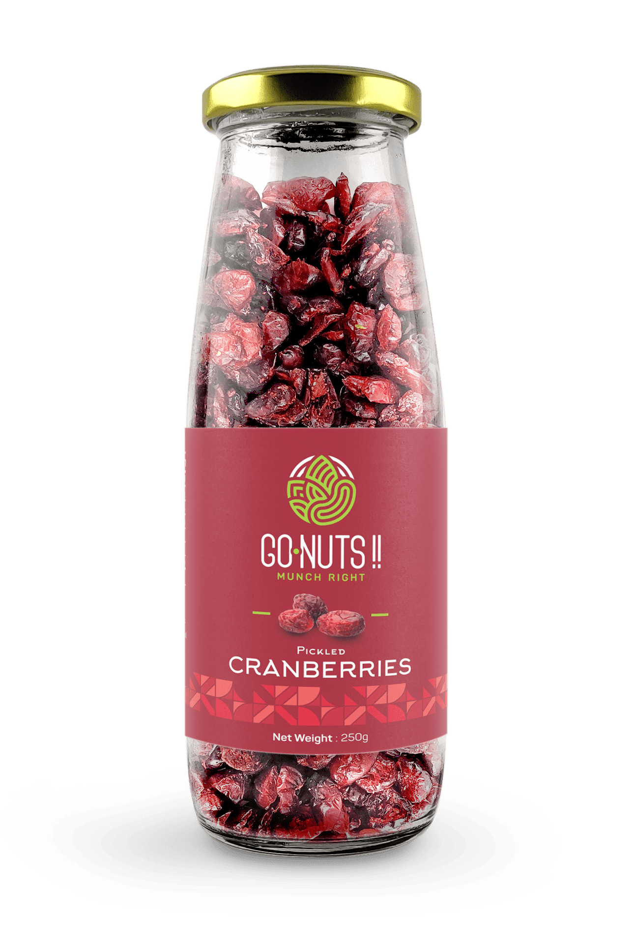 Pickled Cranberries Go Nuts !! Munch Right