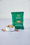 Salted Roasted Pistachios - pack of 7 Pouches Go Nuts !! Munch Right