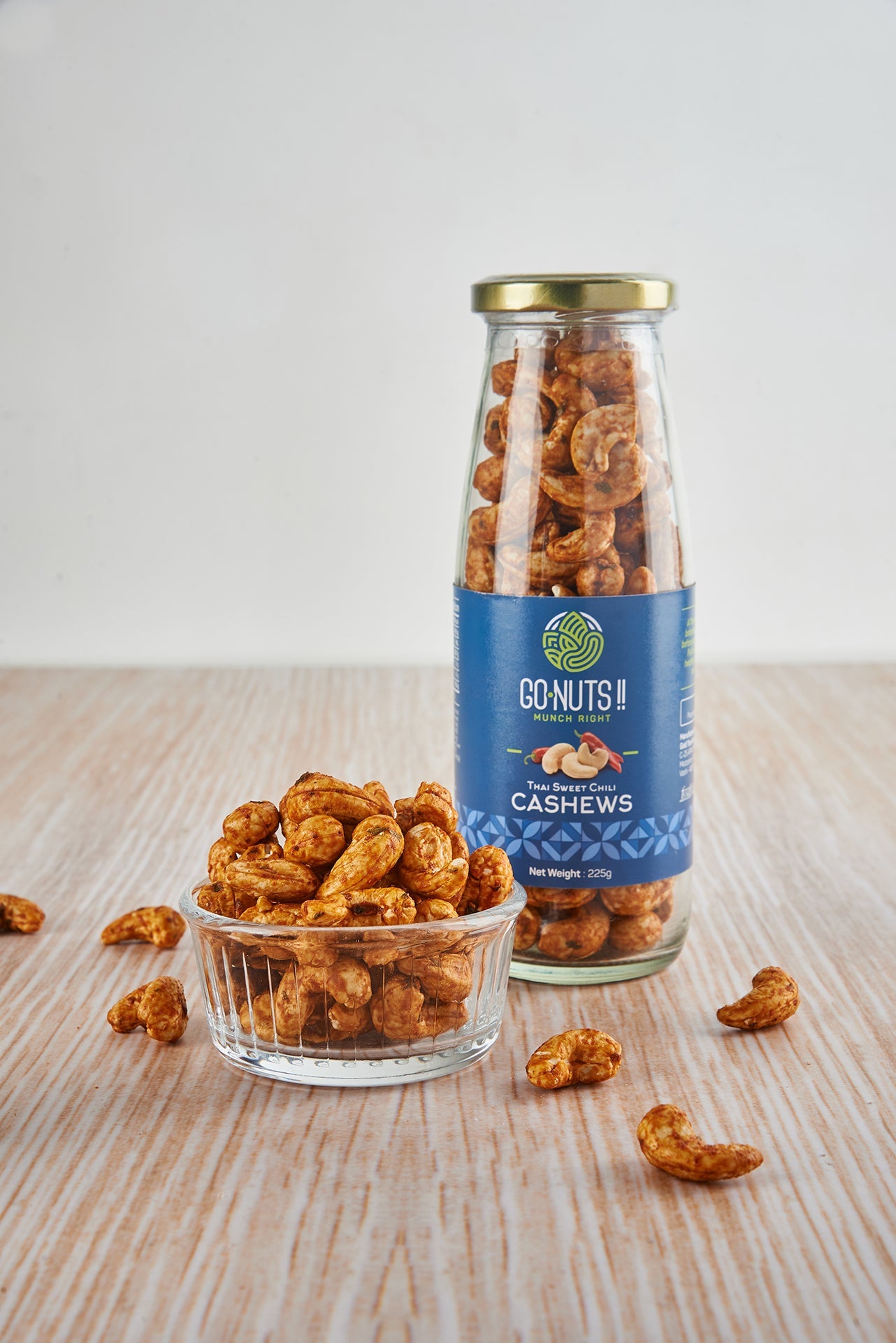 Thai Sweet Chilli Cashews Go Nuts !! Munch Right